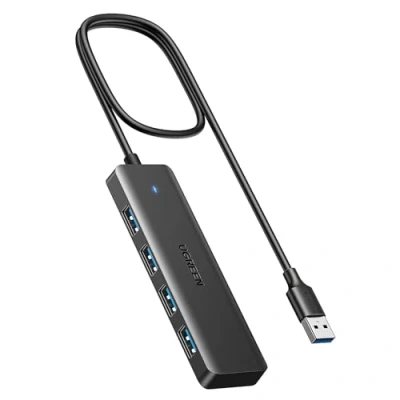 Bild av UGREEN USB Hub 3.0 Splitter 5 Gbps distributör för MacBook, Mac Mini, iMac, Surface Pro, XPS, Thinkpad, minnen, mobil hårddisk, stationär PC och mer (60cm)