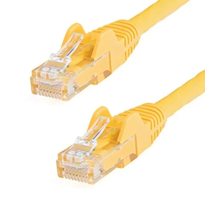 Bild av StarTech.com 7m yellow Cat6 / Cat 6 Snagless patch cable 7 m Gul meter