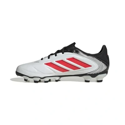 Bild av adidas Performance COPA PURE III League Unisex Fotbollsskor fasta dobbar för barn, Storlek: 38 2/3, White/lucid red/core black Konstmaterial