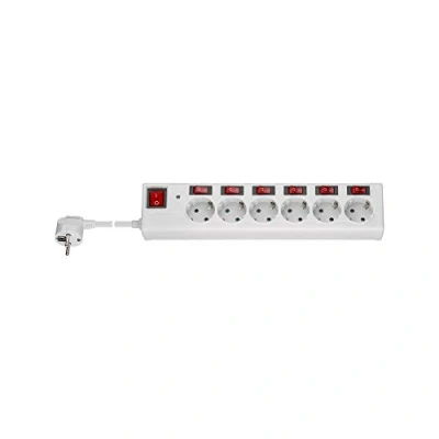 Bild av Pro AC power strip with surge protection and switch 1.5 m