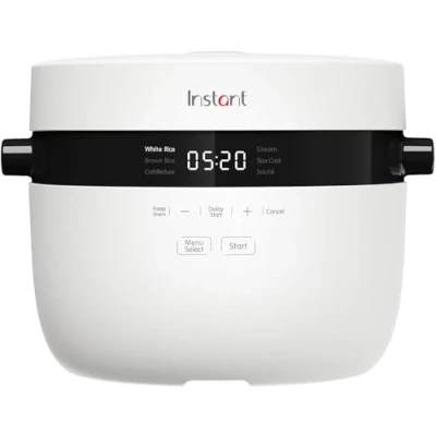 Bild av Instant Pot Omedelbar riskokare och ångkokare Automatisk, mångsidig riskokare, Sauté stekpanna/stekpanna avtagbar, diskmaskinssäker gryta (12 koppar/2,8 l) upp till 20 portioner