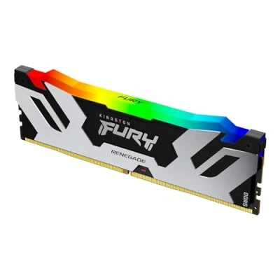 Bild av Kingston Fury Renegade svart RGB 16 GB 6400MT/s DDR5 CL32 DIMM skrivbord spelminne KF564C32RSA