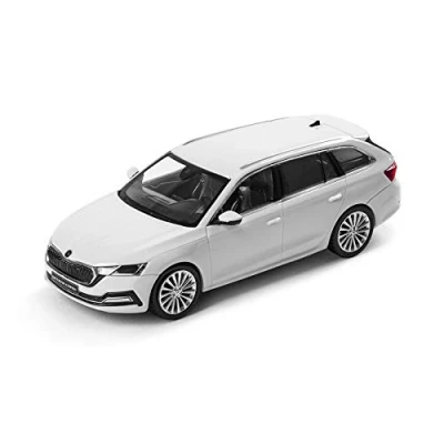 Bild av Skoda 5E7099300S9R Octavia IV (NX) Combi Modellbil, 1:43 Skala, Mån vit