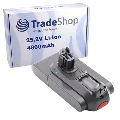 Bild av Trade Shop Li Ion batteri 25,2 V/4 800 mAh kompatibel med Dyson V11 Absolute Extra, Animal, Click In, V15 Detect