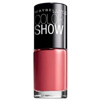 Bild av Maybelline New York Makeup nagelpolish färgshow nagellack korall Craze/ultratyst färglack i ljusröd, 3 x 7 ml