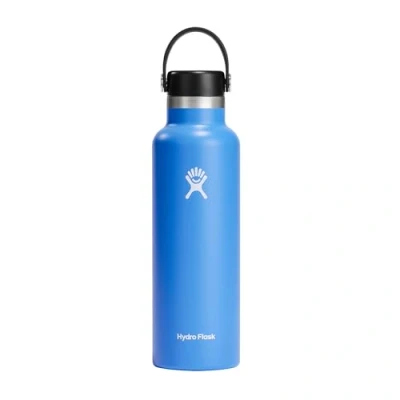 Bild av Hydro Flask Water Bottle 621 ml 21 oz Vacuum Insulated Stainless Steel with Leak Proof Flex Cap and Powder Coat Standard Mouth Cascade