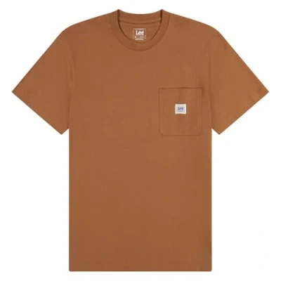 Bild av Lee Short Sleeve Pocket Tshirt bas, Storlek: Large, Burlwood