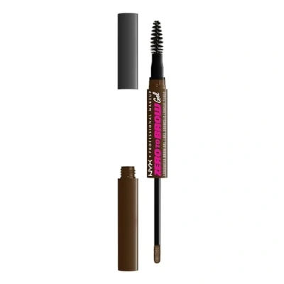 Bild av NYX Professional Makeup ZERO TO BROW Augenbrauengel Ögonbrynsgel, Storlek: 2 ml, Chocolate