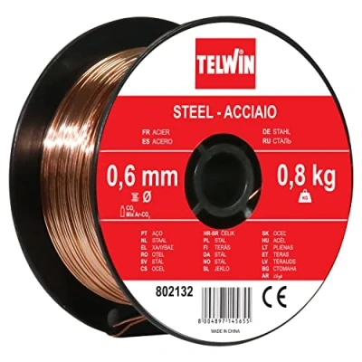 Bild av Telwin S.p.A. 802132 kabelspole i stål diameter 0,6 mm, 0,8 kg, koppar