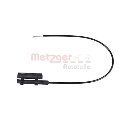 Bild av METZGER 3160053 Tirette de capot moteur installation latérale, Compartiment BMW: 5 Touring, Berline