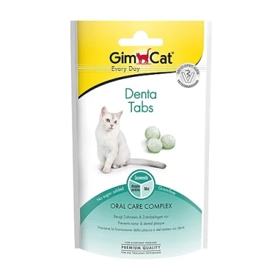 Bild av Gimcat Denta Tabs 40g