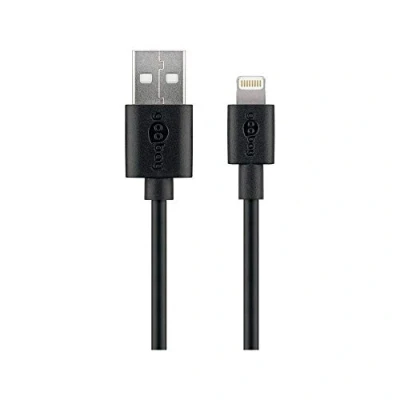 Bild av Pro USB A &lt; &gt; Lightning 1m Svart
