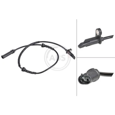 Bild av A.B.S. 31056 Capteur ABS actif 695 noir BMW: X2, 2 Active Tourer, X1, MINI: Clubman