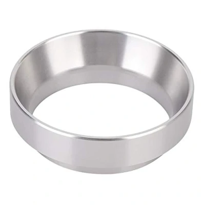 Bild av Fdit aluminiumlegering universell kaffe magnetisk doseringsring ersättning silver (58 mm)