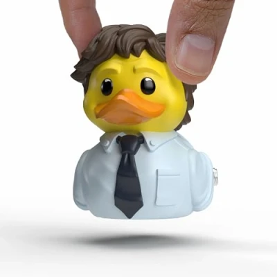 Bild av TUBBZ Mini: The Office Jim Halpert Cosplaying Gummi Duck Vinylfigur
