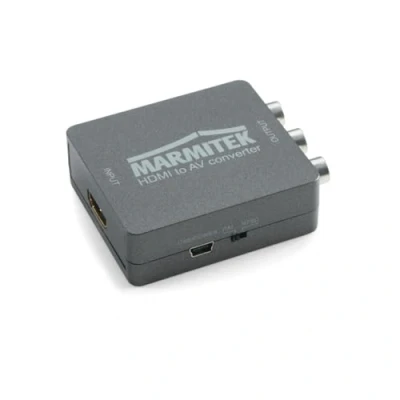 Bild av HDMI till RCA Omvandlare Marmitek Connect HA13 Digital Video Converter Komposit PAL NTSC 1080P Full HD Ny AV Källa med gammal TV Ingen Programvara Behövs