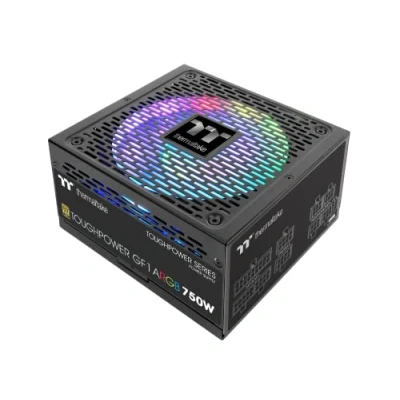 Bild av Thermaltake Toughpower GF1 750 W ARGB PC ATX strömförsörjning 80 Plus guld helt modulär tyst 140 fläkt EU certifierad svart