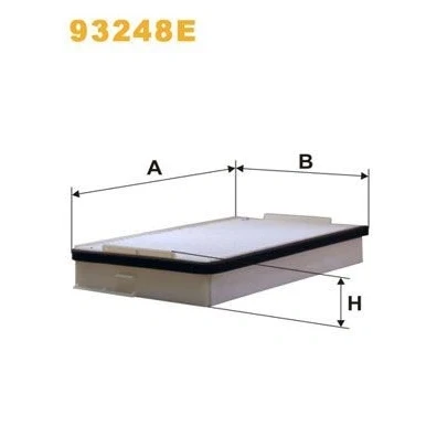 Bild av WIX FILTERS 93248E Filtre d&#039;habitacle à particules 264 167 46 DAF: CF 85