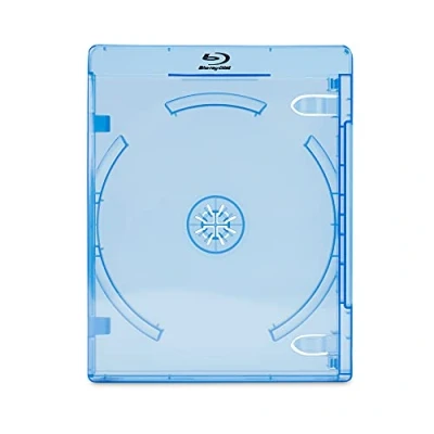 Bild av Blu Ray 11 mm förvaringsfodral för enkel (1) skiva med logotyp (paket 25) märkt Dragon Trading®