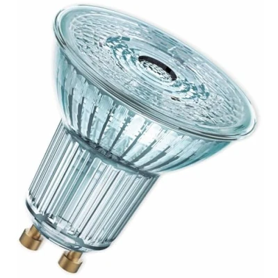 Bild av OSRAM Dimbar PAR16 LED reflektorlampa med GU10 sockel, varm vit (2700K), glaspot, 8,3 W, ersättning för 80 W reflektorlampa, SUPERSTAR