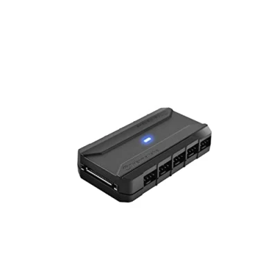Bild av Thermaltake FP 10 Commander Port Hub för PWM fläktar, portar, SATA strömingång, 2 års garanti svart