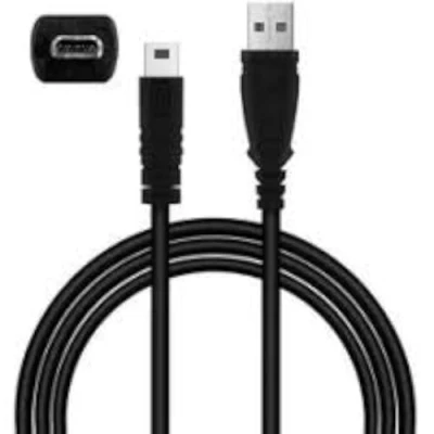 Bild av Ersättning kompatibel Panasonic USB kabel för Lumix DMC TZ61, TZ40, TZ70. ZS19 digitalkamera av Dragon Trading