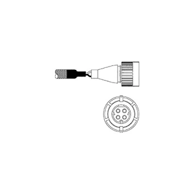 Bild av DELPHI ES10984 12B1 Sonde lambda doigt, chauffé BMW: 3 Coupe, Berline, Cabriolet