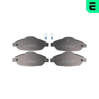Bild av OPTIMAL BP 12340 Jeu de plaquettes frein Essieu avant non préparé pour indicateur d&#039;usure avec vis d&#039;étrier PEUGEOT: 308 I 3/5 portes