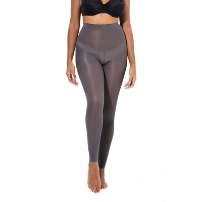 Bild av Ulla popken damer stora storlekar överdimensionerade plus size strumpleggings, 60 den, platta sömmar, Mörkgrå, 48/50