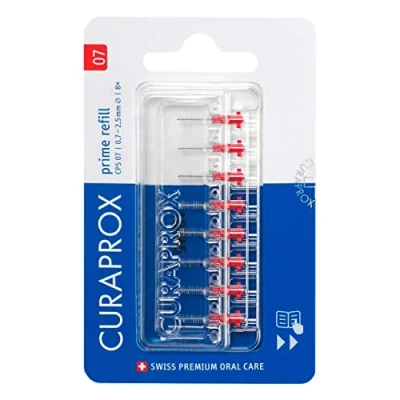 Bild av Curaprox CPS 07 Prime refill mellanrumsborstar 8 st