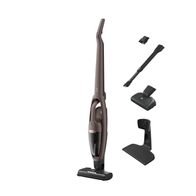 Bild av Electrolux Skaftdammsugare Animal 500 ES52AB25WB, Frihet utan sladd, PetPro+ Djurmunstycke, 2 1 enhet, LED lampor i munstycket, 58% Återvunnen plast, Ergonomisk design, 55 min driftstid, Walnut Brown