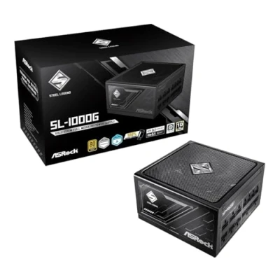 Bild av ASRock SL 1000GW Strömförsörjning 1000 Watt 135 mm ATX 3.0 80 Plus Gold certificate