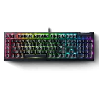 Bild av Razer BlackWidow V4 X Mechanical Gaming Keyboard with Chroma RGB US Green