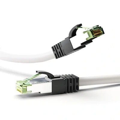 Bild av Pro LAN CAT 8.1 STP Vit 3 meter