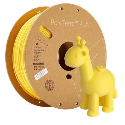 Bild av Polymaker PolyTerra PLA Savannah Gul 1.75mm 1kg