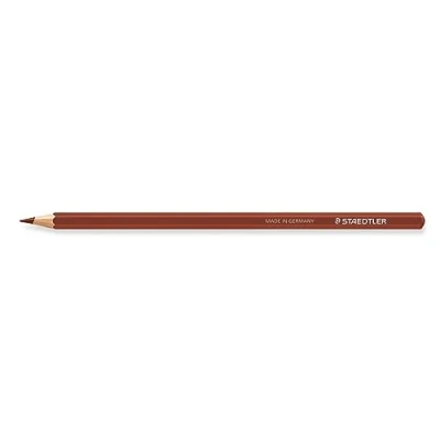 Bild av STAEDTLER färgpennor Design Journey, van dyke brun, högpigmenterad, mjuk påfyllning, trä från PEFC certifierade skogar, sexkantsform, 6 i vikbar låda, 146C 76