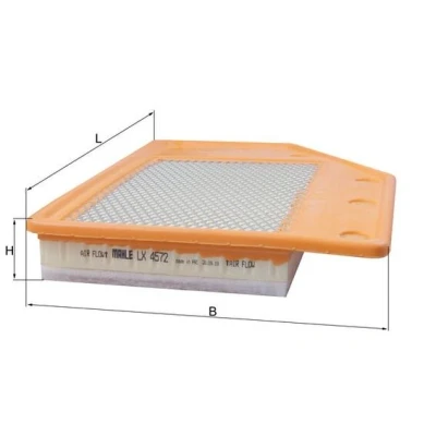 Bild av Luftfilter KNECHT LX 4572
