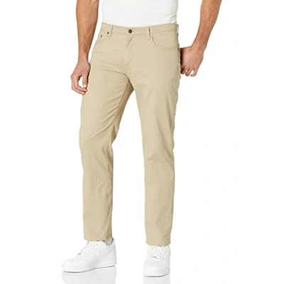 Bild av Amazon Essentials Herr rak passform 5 ficka stretch twillbyxor, kaki brun, 33 B x 32 L