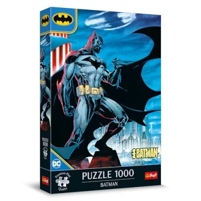 Bild av Trefl Premium Plus Quality Puzzle Batman 1000 bitar, Pusselserie med favoritkaraktärer, Perfekt passande För vuxna och barn från 12 år
