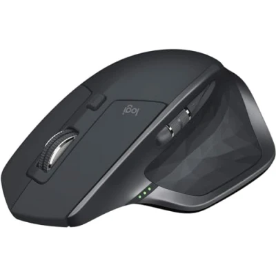 Bild av Logitech MX Master 2S trådlös Bluetooth mus, fungerar på flera ytor, hypersnabb rullning, ergonomisk, laddningsbar, ansluter upp till tre Mac /PC datorer Grafit