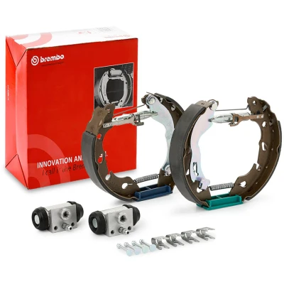 Bild av BREMBO K 23 073 Kit de freins, freins à tambours FIAT: Panda II 5 portes, 500 3 C Cabriolet, FORD: KA portes