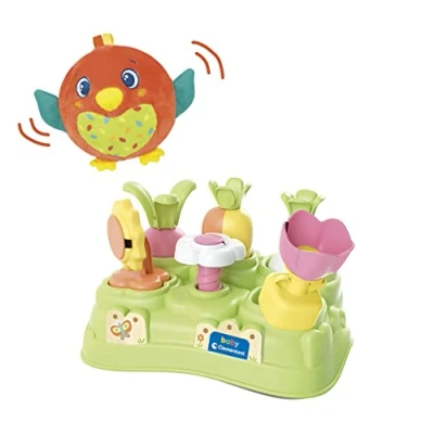 Bild av Clementoni 80513 Soft Little Bird In The Garden babyleksak 10 månader (italienska, engelska, franska, tyska, spanska, holländska, polska), tillverkad i Italy Amazon Exclusive