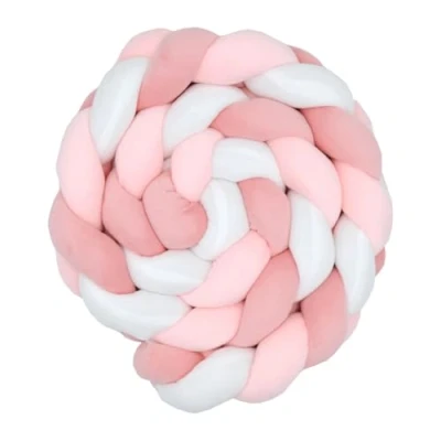 Bild av babyCalin Flätad kudde 200 cm rosa