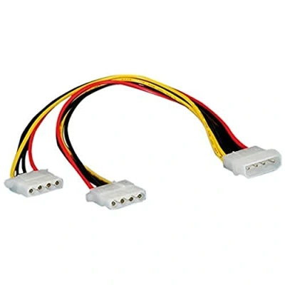 Bild av ROLINE 11031005 Y kabel HDD till 2x 4 polig flerfärgad