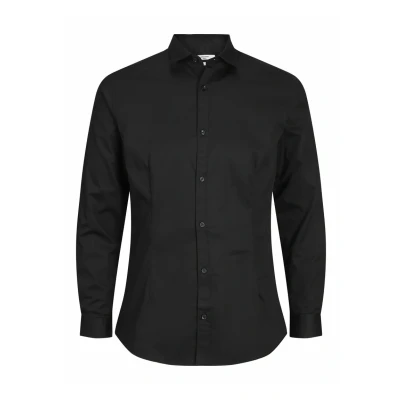 Bild av JJPRPARMA skjorta L/S PLS, Svart/passform: lös passform, 5XL