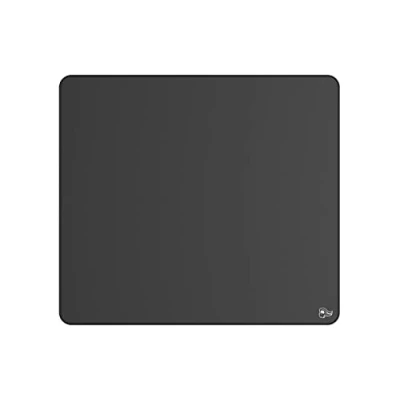 Bild av Glorious Gaming Elements ICE Mousepad Glasinjuten tygyta för hastighet och precision, sydda kanter, halkfri bas, kall yta, (430 x 380 3 mm) Svart