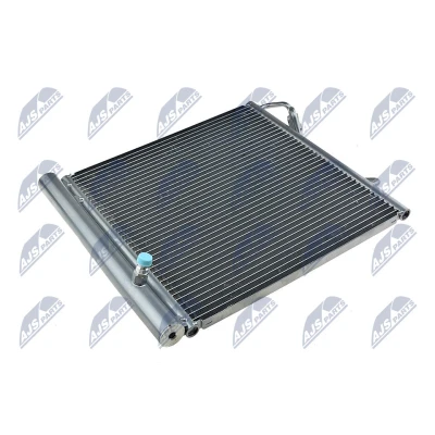 Bild av NTY CCS ME 032 Condenseur De Clim avec déshydrateur Aluminium SMART: City Coupe, Fortwo I Cabriolet