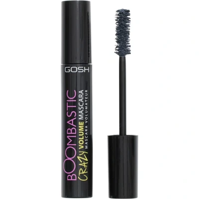 Bild av GOSH Boombastic Crazy Mascara för extrem volym och långa ögonfransar I volymmascara med exakt borsthuvud utan klumpar hudvänlig parfymfri 004 Classic Grey