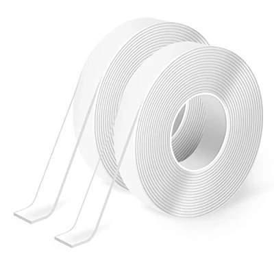 Bild av Art3d 2 tomes, 3 meter, mycket stark dubbelsidig nano tejp avtagbar, återanvändbar, tvättbar
