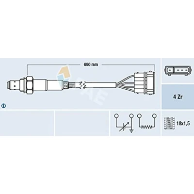Bild av Lambdasond, seat,skoda,vw, 004 165 019, 021 906 265 A, N, 030 T, 6U0 B, 6V0 C, SG 207, 453